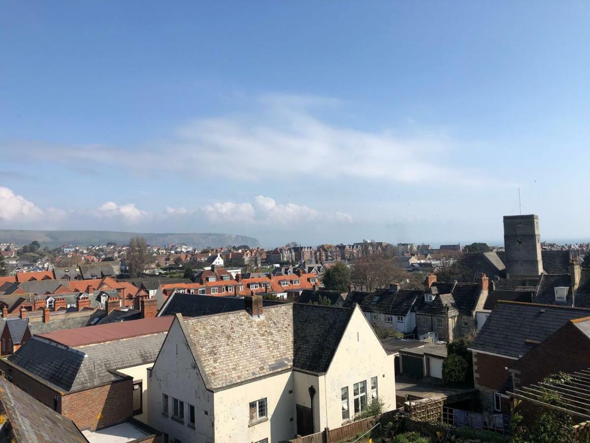 Wight View, Flat 2 Rosslyn House Apartment Swanage Ngoại thất bức ảnh