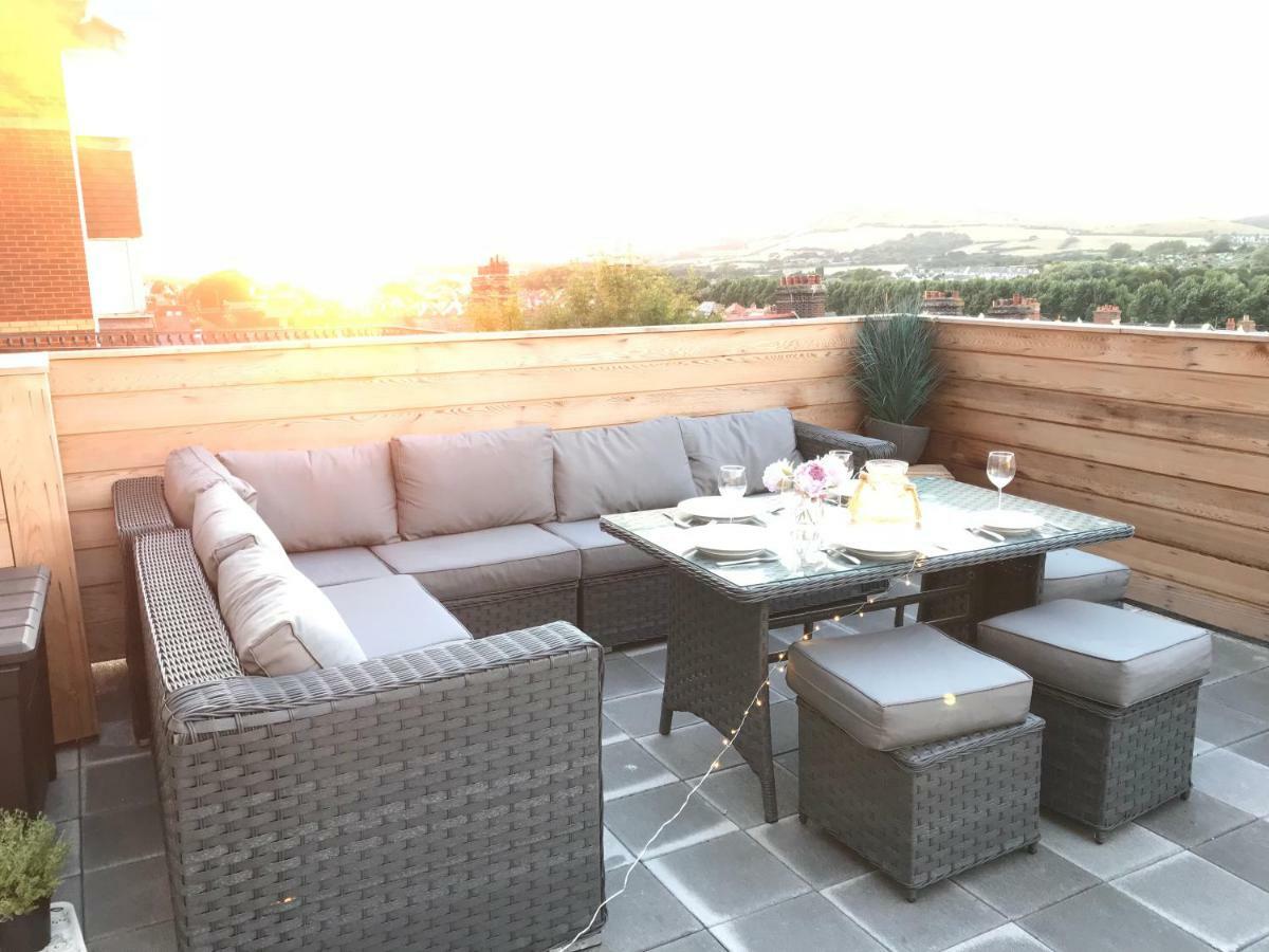 Wight View, Flat 2 Rosslyn House Apartment Swanage Ngoại thất bức ảnh